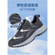 
Stand-alive foot healthy foot healthy spring and autumn elderly shoes men mesh middle-aged and elderly walking shoes daddy anti-slip soft sole sports travel women's shoes 9207 black women [foot feeling upgraded and comfortable] 35 standard sports foot healthy shoes