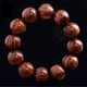 Pangdonglai Quality Hainan Huanghuali Bracelet Wooden Buddhist Bead Bracelet Small Leaf Red Sandalwood Men's Cultural and Art Hainan 1.5 cm * 15 gourd style