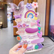 
Butterfly Girl 14-piece Set Princess Hairpin Cute Hair Card BB Clip Little Girl Cartoon Side Clip Children's Hair Jewelry Pink Starfish Rainbow--14-piece Set