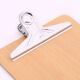 JNL N89128A4A5 file folder wooden clip hanging writing noteboard clip hard board clip A5 (4MM thick)