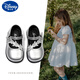 Disney (Disney) Girls Leather Shoes Silver Princess Shoes 2025 Spring and Autumn New Baby Girl Single Shoes Soft Sole Anti-Slip Children's Performance Shoes Silver Size 21 Inner Length 13.5cm