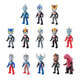 Enlightenment Ultraman Pocket Building Blocks Blind Box Assembly Toy Boy Gift New Generation Ultraman V2 Classic 75029