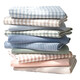 Japanische reine Baumwollbettblätter ein Stück Single Cotton Japanisch Einfache Ins Waschen Tampon Feste Farbe CD6222 Gelb CD6198 Bettblätter Feste Farbe 250x245 cm Bettblätter (für 1,5-1,8 m Betten)