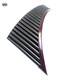 Youyyou Ebony Panflute Professional Performance Master Collection Collection Pure Pure Handmade 22/25 Tube G / C Instrument de guéris