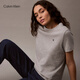 Calvin KleinJeans【复刻90系列】25春夏新款女士ck亚麻直筒牛仔裤47AB718 RBW-牛仔深蓝 28