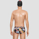 YINGFA (YINGFA) Men's Professional Swimming Bottoms Adult Children's Wide-Edge Comfort Conservative Training Printed Swimming Bottoms Magical Cannonball XL (Waist circumference 69-75 cm)