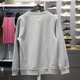 Li ning Sweatshirt Herren 2025 Neue Sporttrendserie Plüsch warm warmes Pullover Top AWDU679 AWDU679-2 Blumengrau M.