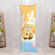 SpongeBob SquarePants Life-size Pillow Pieda Star Long Pillow Cute Cartoon Plush Doll Sleeping Leg Doll SpongeBob SquarePants-2 40x60 cm (half body) baby plush