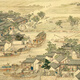 清 徐扬 姑苏繁华图 绢布高清微喷书画装饰客厅 长卷 37.1*1387厘米 纸本画芯