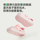 Cheerful Mario baby slippers for children and girls summer baby beach shoes girls fashionable outer wear non-slip children's hole shoes
