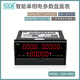 创鸿仪表  单相电参数盘面表 数字直流继电器模拟量输出 DSW-9902-B/C 带继电器+485通讯