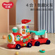 Huile Toys Multifunctional Early Education Educational Toys Four-in-one Intelligent Fun Train Children's Toys 1-3 Years Old Boys and Girls Gift D8990 Huile Multifunctional Train
