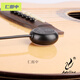 Pickup popular de Han Qinxia AD25/35 Classical Folk Ukulele La recolección de guitarra sin agujeros se puede perforar AD-25 (modelo clásico) Cable de conexión de 3 metros