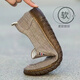 Changxiang Huili old Beijing cloth shoes men's spring and summer breathable casual men's shoes beef tendon sole soft sole driving canvas shoes sports shoes FH-jinzu- 633 camel 40