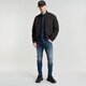 G-Star Raw Autumn Nouveau produit G-A1 Veste pilote Veste étanche Veste en haut des vêtements décontractés pour hommes Polyvyle D25370 Black L