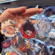 Nezha: Devil Child's Naughty Sea Fan Peripheral Nezha Ao Bing Acrylic Keychain Pendant High-Precision Bag Ornament All six models [1 each]