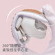 
David BELLA (DAVE/BELLA) baby step front shoes soft sole newborn shoes 0-1 year old baby girl sandals summer new princess shoes white [spot] size 17