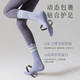 Xueximan Yoga Socken Frauen mittlere Röhrchen Baumwollsocken Sommer Pilates Fitness Dance Professionelles Slip Short Sports Floor Socken