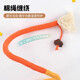 Jingdong Express Cat Bite Rope Cat Toy Self-Happiness and Boredom Relief Artifact Resistant to Bite and Molars Cat Stick Supplies Upgraded One Bite Rope 70cm-Purple