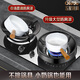 Olodo (Olodo) German 304 stainless steel gas stove windproof fire cover gas energy-saving cover gas stove bracket stove stand bracket double-layer windproof fire focus 2 pack universal stove