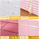 Quilt storage bag, large clothes luggage storage box, home student clothing packing bag moving 72, three pieces of milky white 72 liters of pink peach