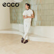 爱步（ECCO）25年夏季新款牛皮防水透气休闲皮鞋男 混动防水524784 陶土色40