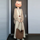 Oudihui (Oudihui) Nuevo estilo chino Light Style Sfferse Dress Summer 2025 NUEVA Spring Cardigan Femenina Traje de tres piezas Cardigan larga Cardigan + Suspender + Falda M