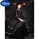 Disney Halloween children's costume high-end girls horror vampire magician dress kindergarten cos masquerade ghost bride (with veil) 130cm