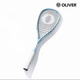 OLIVER LUNAR125 carbon fiber squash racket 125g ultra-light men's and women's beginner competition training racket blue and white get a big gift package with your order shipped by SF Express