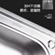 XMSJ Cocina Simple fregadero de acero inoxidable Ranura única Slot de doble ranura con cuenca de lavado de lavavajilla de lavado en espesor de la comida 3878*53 Tet COMen Comida
