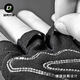 ROCKBROS cycling gloves Half finger gloves Men and women non-slip breathable mountain bike riding equipment bicycle gloves Gray L