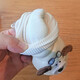 Jingqi (JOYNCLEON) baby shoes autumn and winter newborn socks shoes 0-3-December men and women baby step front shoes non-slip warm toddler shoes beige inner length 13cm [suitable for babies 6-12 months]