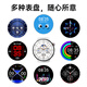 Patriot V8 Smart Sports Watch Top Version Men and Women Same Style Health Survering Sleep Heart Rate Multifonctional Appel Valentin's Holiday Gift Black-XFQ