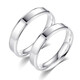 DL 1998 Fat Donglai same style PT950 platinum ring plain ring platinum pair of rings for couples a pair of men's and women's diamond rings wedding rings Mo I will have you for the rest of my life a pair of platinum pairs of rings