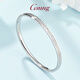 GsunG platinum bracelet women's new model PT950 double nail sand imperial concubine bracelet platinum laser face open bracelet shiny and fashionable custom made gold special shot single shot invalid will not be shipped