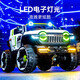 Aibeiao Tank 300 Vehículo eléctrico para niños Vehículo eléctrico para niños Vehículo fuera de la carretera Doble personas Control remoto Control remoto Los adultos de juguete pueden tomar autos para niños de lujo Red + Super Wei 12V12 Iluminación completamente funcional Rueda suave