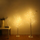 Rongyu LED light-emitting tree firefly lamp room forest decoration Nordic style romantic arrangement white birch tree lamp floor-standing 1.8 meters 1.5 meters white birch tree lamp (96 USB always on Nordic style decorative tree