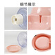 Pipitao pet automatic feeder Pipitao wheat straw large-capacity water feeding utensils feeding dog basin water feeder pink