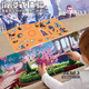Junkai Douluo Continent Magnetic Stille Buch Kinder handgefertigtes DIY-Paste Spielzeug kostenloses Cut-Off-Jungen und Mädchen Geburtstagsgeschenk [Magnetic Model 3 Books] Shavima (3 Bücher komplette Set) Laser Vollfarbe großer Größe