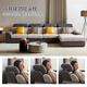 Quanyou Home Modern Simple Fabric Sofa Living Room Furniture Large Household Concubine Corner Sofa