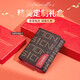 Cnoles women's wallet printed wallet women's multi-card function money ticket clip women's fashion card bag birthday gift for girlfriend