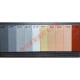 
TLXT exterior wall tiles 60*200 whole brick three-color outdoor strip brick villa rural self-built house balcony repair anti-freeze tiles without transportation, 6210 Others
