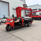 Wuzheng original chassis is equipped with a truck-mounted crane, agricultural garden orchard tree moving crane, three-wheel small crane