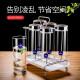 Glass cup household water cup tea cup juice cup milk cup drinking water cup drink cup 6 set LB 6 pack / 290ml high-end 13790+ cup holder + cup / default /