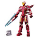 Blocs de construction chinois Avengers Iron Man Mech MK50 ANTI-HULK Fighting Armour Boy Assembly Toys Mechanical Iron Man (1203 particules) Sac