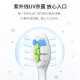 净倍康适配飞利浦电动牙刷头HX642A/HX642J/HX642C/HX684G/HX6250-10/HX6250-12/HX6013/HX6063替换头 牙菌斑洁净型白色【中软毛】4支装