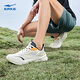 
Hongxing Erke men's shoes Lingyue 2 running shoes autumn new soft elastic shock-absorbing running shoes mesh breathable black sports shoes for men [Hot selling recommended] Microcrystal white/puffy rock gray 43