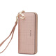 
Golden Fox (FOXER) cowhide women's wallet large capacity long card bag money ticket clip clutch coin wallet light luxury girlfriend birthday gift