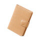 
Fashionable multi-card loose leaf PU passport bag simple multi-function air ticket clip travel storage protective case magnetic buckle travel S3145 brown