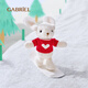 Gabriel [New Product] Gabriel rabbit plush doll comforts doll sleeping and hugging toys holiday gift W3524 25cm